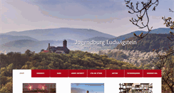 Desktop Screenshot of burgludwigstein.de